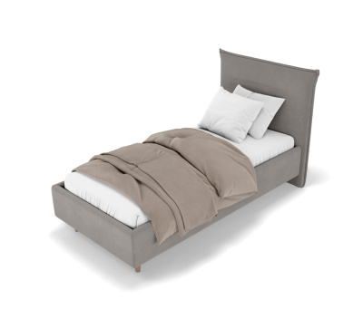 Спальное место 90х200, без подъемного механизма, ткань Ultra Grey