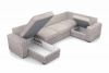 Угловой диван-кровать, набор 1, ткань Ultra Rose