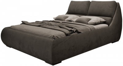 Спальное место 160х200, без подъемного механизма, ткань Aurora Graphite