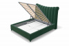Спальное место 160х200, с подъемным механизмом, ткань Инфинити Dusty Green