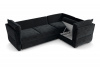 Диван-кровать, набор 2, ткань Сенсей Black Onyx