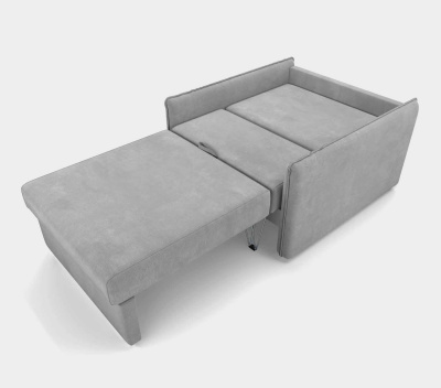 Кресло-кровать, ширина 80 см, ткань Crown Grey