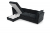 Диван-кровать, набор 3, ткань Сенсей Black Onyx