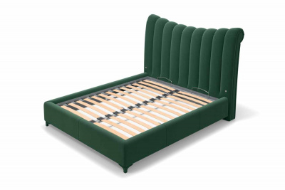 Спальное место 160х200, с подъемным механизмом, ткань Инфинити Dusty Green