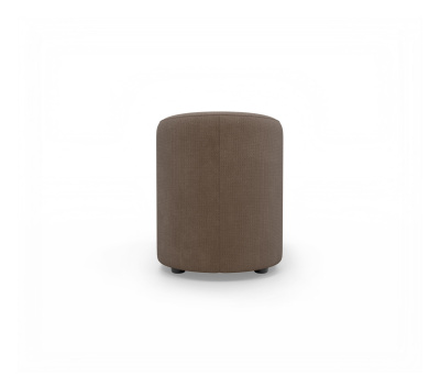 Пуф, низкие ножки, ткань Crown Taupe