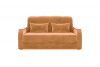 Диван-кровать, ширина спального места 140 см, ткань Сенсей (Scratch resistance) Terracotta